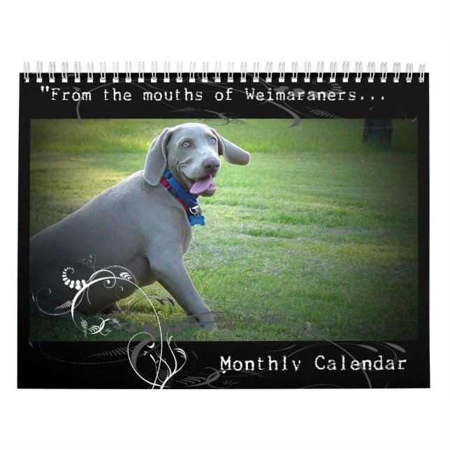 Weimaraner Nation : Quotation Calendar (Cover)