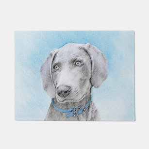 weimaraner doormat
