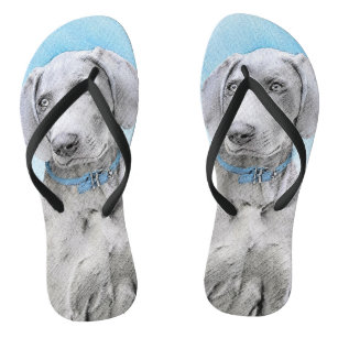 weimaraner slippers