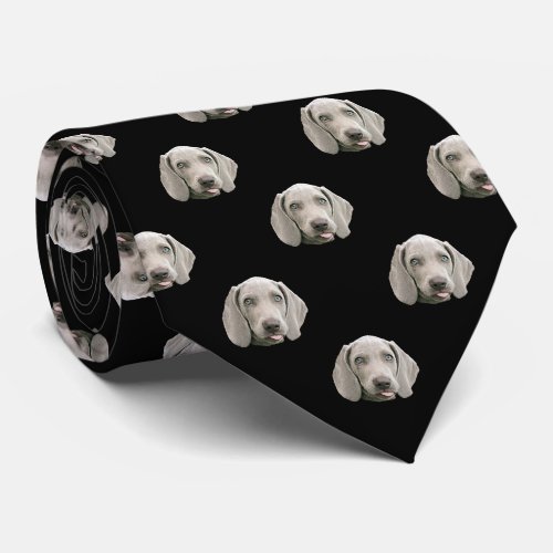 Weimaraner Pattern Tie