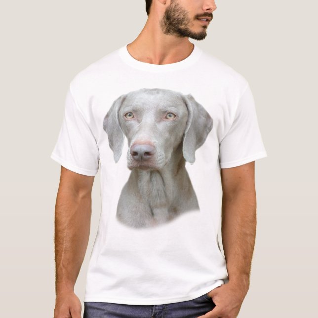 Weimaraner Portrait T-Shirt (Front)
