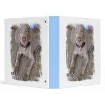 Weimaraner Puppy Dog Binder