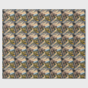 Weimaraner Scenic Gift Wrap