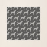 Weimaraner Silhouettes Pattern Scarf<br><div class="desc">Weim Lover's Scarf</div>