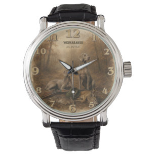 Weimaraner – Silver Ghost Hunter Watch