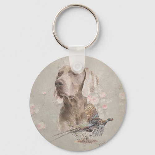 Weimaraner Tapestry Poster Acrylic Print Button Keychain
