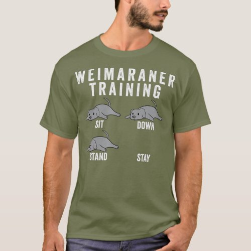 Weimaraner Training Dog T_Shirt