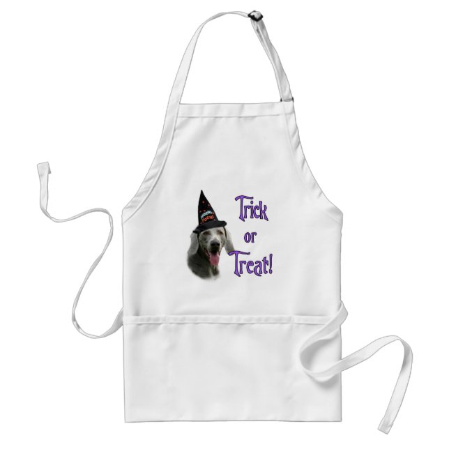 Weimaraner Trick Adult Apron (Front)