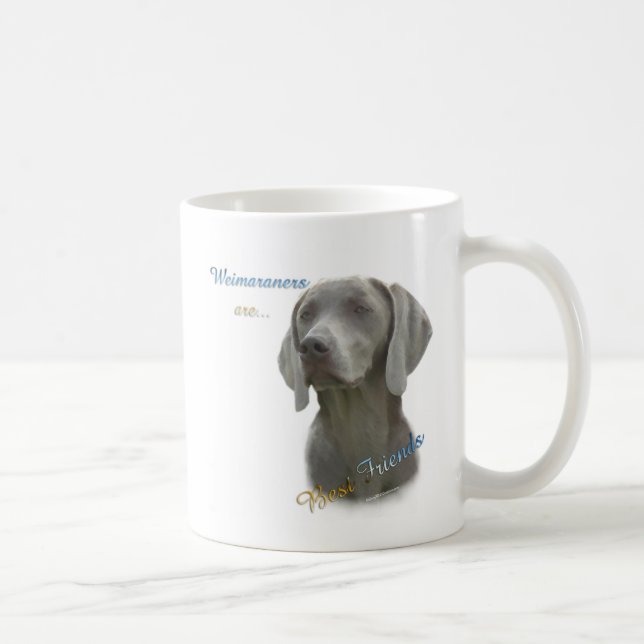Weimeraner Best Friend 2 Coffee Mug (Right)