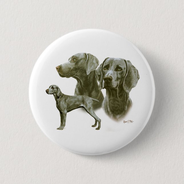 Weimeraner Button (Front)