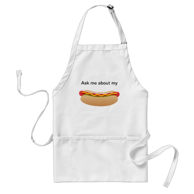 Weiner Adult Apron (Front)