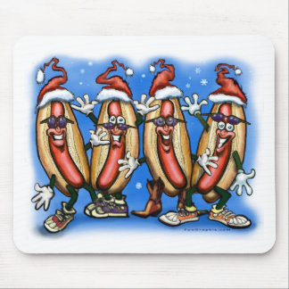 Weiner Christmas Mouse Pad