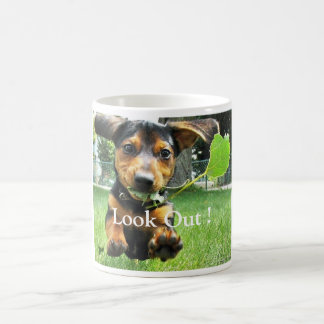 weiner dog coffee mug