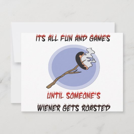 Weiner Gets Roasted (Front)