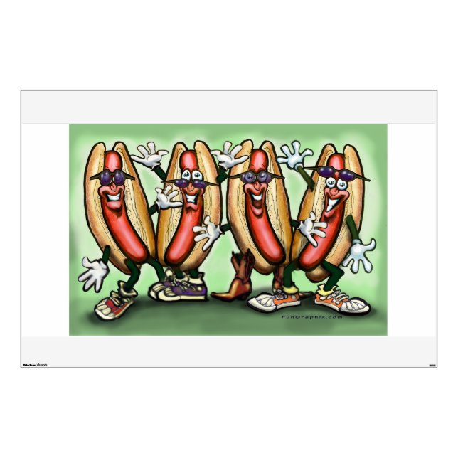 Weiner Wall Decal (Front)