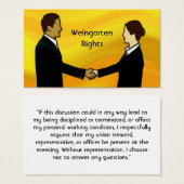 Weingarten Rights (Front & Back)
