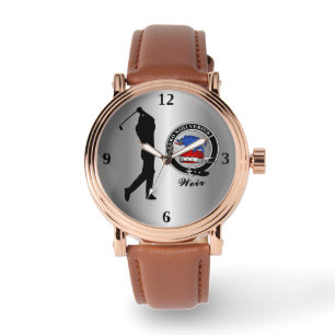 Weir Clan Badge (His) Golf Watch