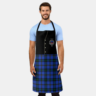 Weir Clan Badge & Tartan Kilt Apron