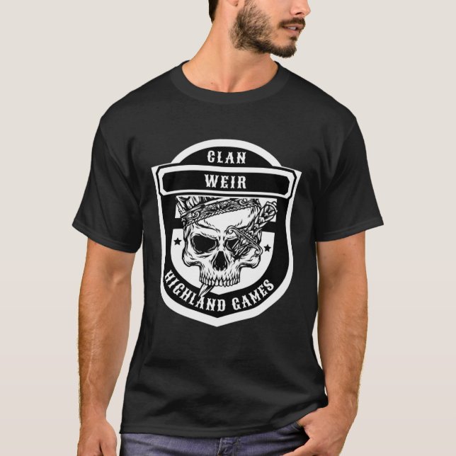 Weir Scottish Clan Games T-Shirt (Front)