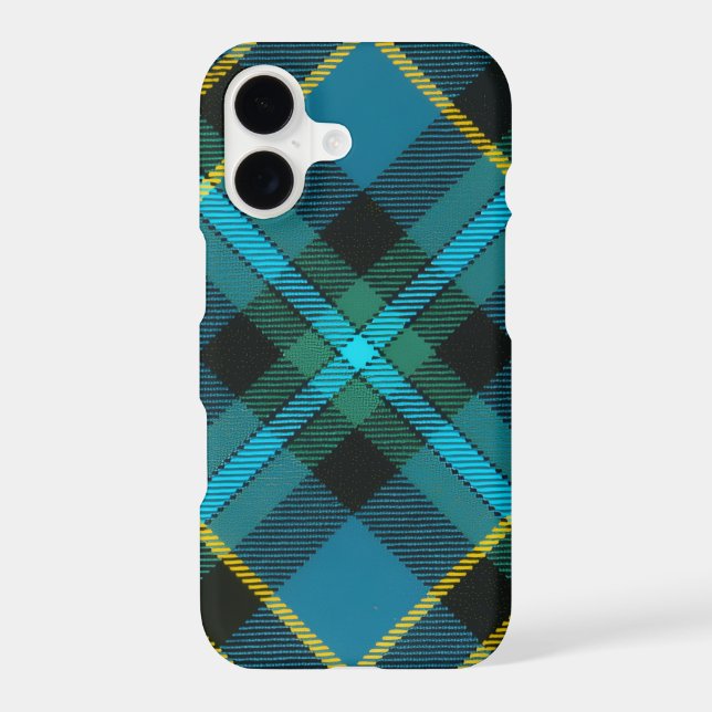 Weir Tartan Case-Mate iPhone Case (Back)
