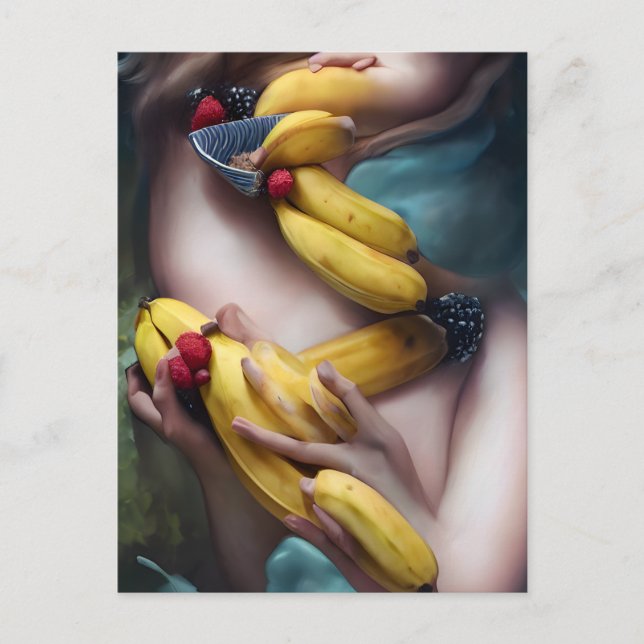 Weird AI Gone Bananas Postcard (Front)