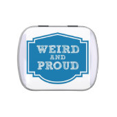 Weird and proud and delicious jelly belly tin (Top)