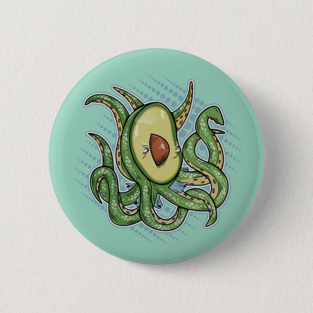 Weird Avocado Button (Front)