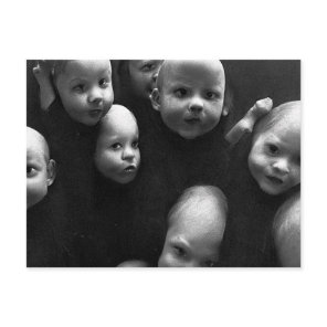 Weird Babies Postcard
