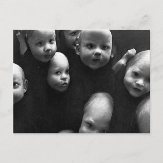 Weird Babies Postcard