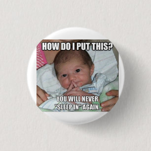 Weird Baby T-Shirt Trucker Hat Button