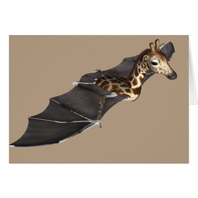Weird Bat Giraffe Mutation Cards (Front Horizontal)