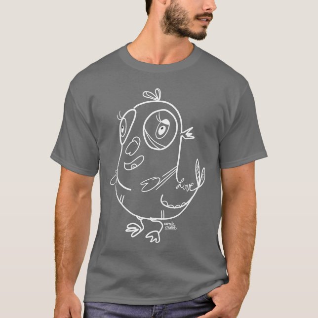 weird bird family T-Shirt (Front)