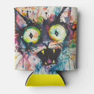 Weird Cat Can Cooler