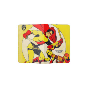 Weird comics passport holder