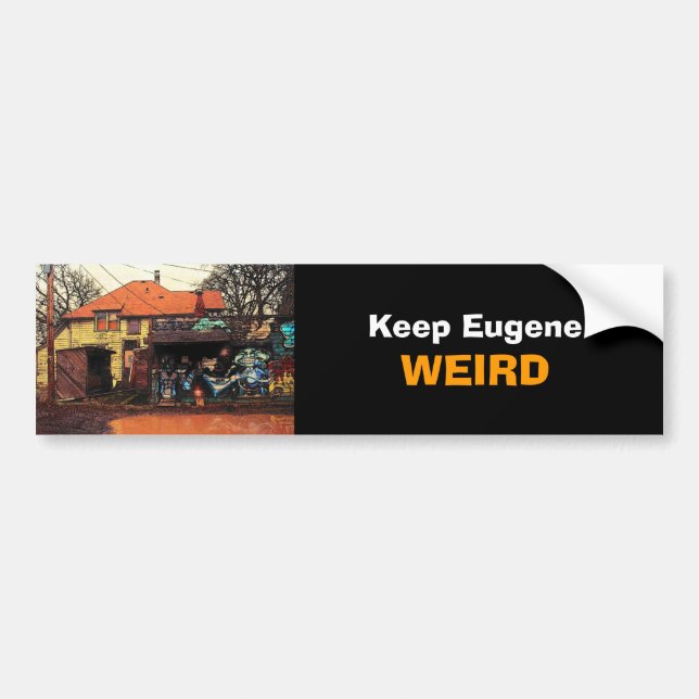 Weird Eugene Bumper Sticker (Front)