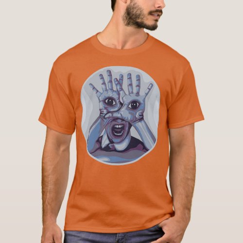 Weird Eyeball Hands 1 T_Shirt