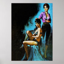 Weird Feeling Vintage Pulp Magazine Cover Art