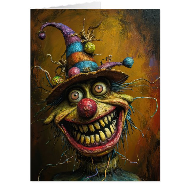 WEIRD FUNNY BIRTHDAY BIG BIGGEST GREETING CARD (Front)