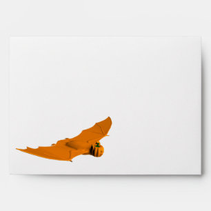 Weird Halloween Bat Envelope