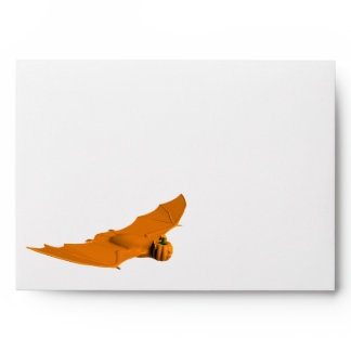 Weird Halloween Bat Envelope