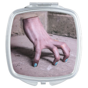 Weird Hand pocket mirror