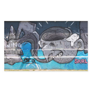 Weird Head Rectangular Sticker