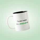 Weird Limited Edition Funny Sarcastic Mug Gift<br><div class="desc">Here's a funny sarcastic mug,  a perfect gift for him,  her,  a coworker,  or anyone who is a little weird.</div>