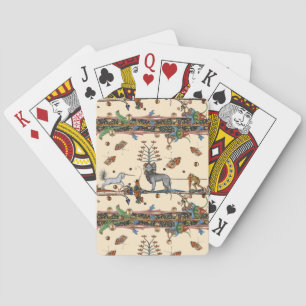 WEIRD MEDIEVAL BESTIARY,APOCALIYPTIC BEAST,UNICORN POKER CARDS