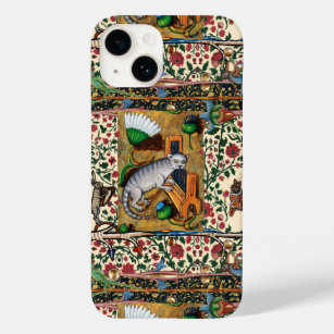 WEIRD MEDIEVAL BESTIARY MUSIC,CAT PLAYING ORGAN  Case-Mate iPhone 14 CASE