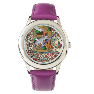 WEIRD MEDIEVAL BESTIARY MUSIC,CAT PLAYING ORGAN WATCH