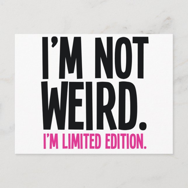 Weird Postcard (Front)