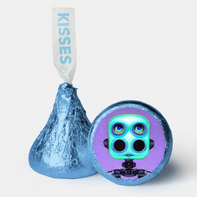 Weird Robot Customizable Hershey®'s Kisses® (Front)