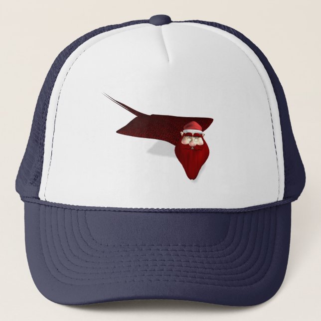 Weird Santa Manta Trucker Hat (Front)