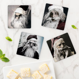 Weird Santas Coaster Set
